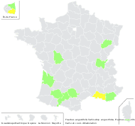 Fraxinus angustifolia Vahl subsp. angustifolia - carte de répartition