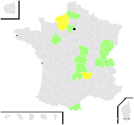 Galium umbellatum Lam. - carte de répartition