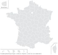 Hieracium bifidum subsp. caesiiflorum (Almq. ex Norrl.) Zahn - carte de répartition