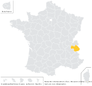 Hieracium cichoriaceum Arv.-Touv. - carte de répartition