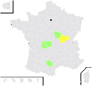 Hieracium quercetorum Jord. ex Boreau - carte de répartition