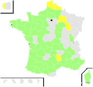 Petasites pyrenaicus (L.) G.López - carte de répartition