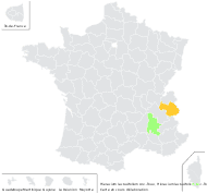 Hieracium lactucifolium Arv.-Touv. - carte de répartition