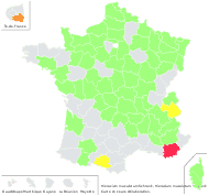Hieracium maculatum Schrank - carte de répartition