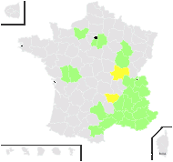 Scorzonera austriaca Willd. - carte de répartition