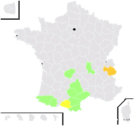 Hieracium pyrenaicum subsp. ibericum Zahn - carte de répartition