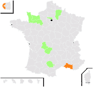 Jacobaea alpina Walther - carte de répartition