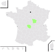 Hieracium subhirsutum Jord. ex Boreau - carte de répartition