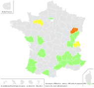 Hyssopus officinalis var. decumbens (Jord. & Fourr.) Cariot & St.-Lag. - carte de répartition
