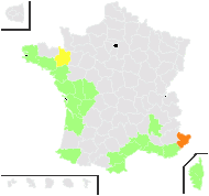 Sonchus maritimus L. - carte de répartition