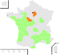 Orobus pannonicus Jacq. - carte de répartition