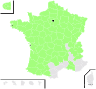 Lathyrus sepium Scop. - carte de répartition