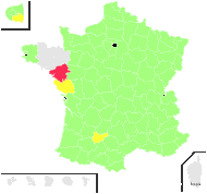 Leontodon hispidus L. subsp. hispidus - carte de répartition