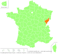 Leontodon saxatilis Lam. - carte de répartition