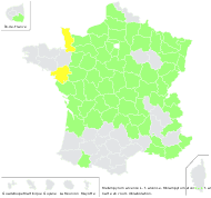 Melampyrum arvense L. f. arvense  - carte de répartition