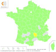 Myosotis laxa Lehm. - carte de répartition