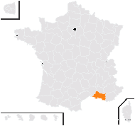 Onopordum ×godronii Thell. - carte de répartition