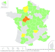 Tragopogon pratensis subsp. minor (Mill.) Hartm. - carte de répartition