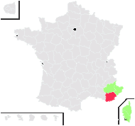 Phagnalon rupestre (L.) DC. - carte de répartition