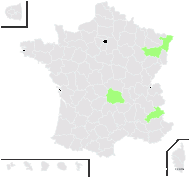 Pinus mugo subsp. mugo f. pumilio (Haenke) B.Bock - carte de répartition