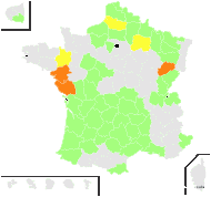 Pisum sativum L. subsp. sativum - carte de répartition