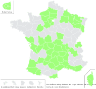 Poa bulbosa subsp. bulbosa var. vivipara Koeler - carte de répartition
