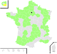 Polygala angustifolia Lange - carte de répartition