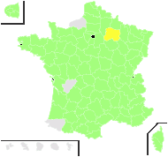 Lycopsis arvensis L. - carte de répartition