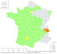 Carum verticillatum (L.) W.D.J.Koch - carte de répartition