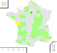 Prunus rustica Lamotte - carte de répartition