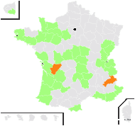 Ranunculus trichophyllus Chaix subsp. trichophyllus - carte de répartition