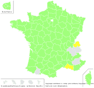 Sagina maritima var. filiformis (Pourr. ex Lapeyr.) Nyman - carte de répartition