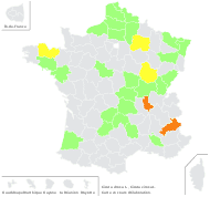 Cicuta virosa L. - carte de répartition