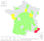 Pulmonaria affinis Jord. - carte de répartition