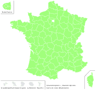 Solanum nigrum L. - carte de répartition