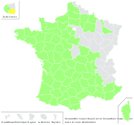Conopodium majus (Gouan) Loret - carte de répartition