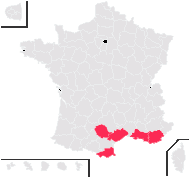 Stachys cretica L. - carte de répartition