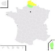 Taraxacum lacistophyllum (Dahlst.) Raunk. - carte de répartition