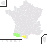 Taraxacum andorriense Sahlin - carte de répartition