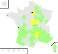 Arabis planisiliqua (Pers.) Rchb. - carte de répartition