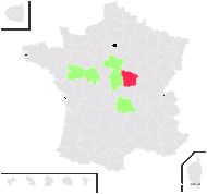 Xanthium albinum (Widder) Scholz & Sukkop - carte de répartition