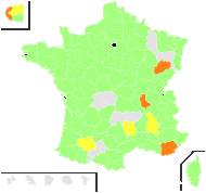 Zannichellia palustris L. - carte de répartition