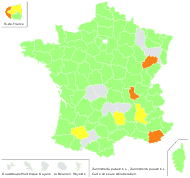 Zannichellia palustris L. - carte de répartition