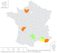 Brassica elongata Ehrh. - carte de répartition
