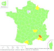 Sisymbrium nigrum (L.) Prantl - carte de répartition