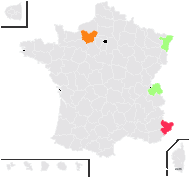 Cardamine matthioli Moretti - carte de répartition