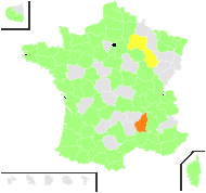 Carara didyma (L.) Britton - carte de répartition