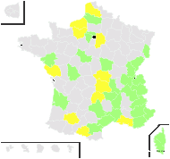 Erophila verna subsp. praecox (Steven) Gremli - carte de répartition