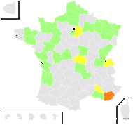 Pirea olgae (Regel & Schmalh.) T.Durand - carte de répartition