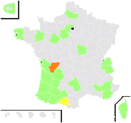 Sinapis alba L. var. alba - carte de répartition